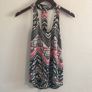 ☀️ Aztec Print Tank